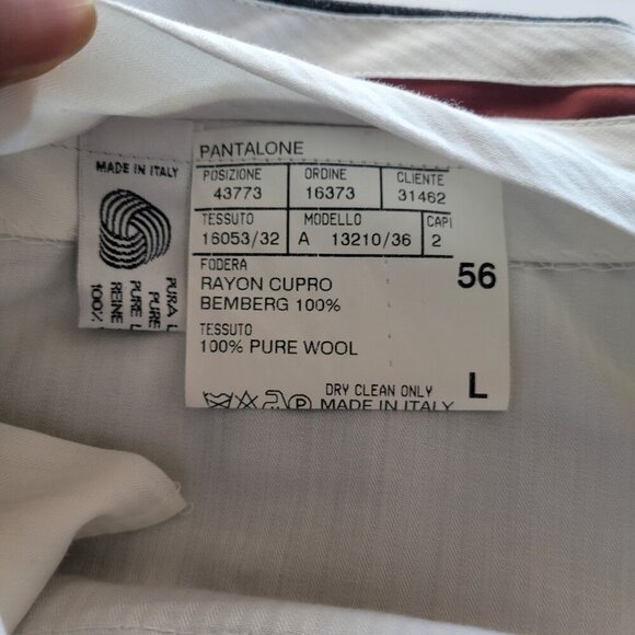 NWT- CANALI Men’s Italian Pure Wool Double Breasted Suit - Classic Fit - Picture 9 of 15